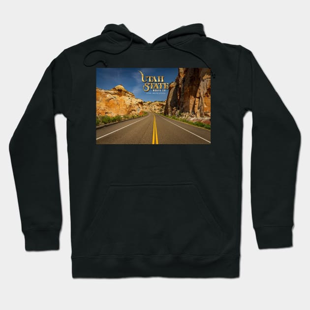 Utah State Route 12 Scenic Drive Hoodie by Gestalt Imagery